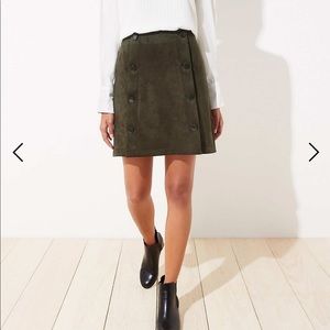 LOFT Green sailor skirt